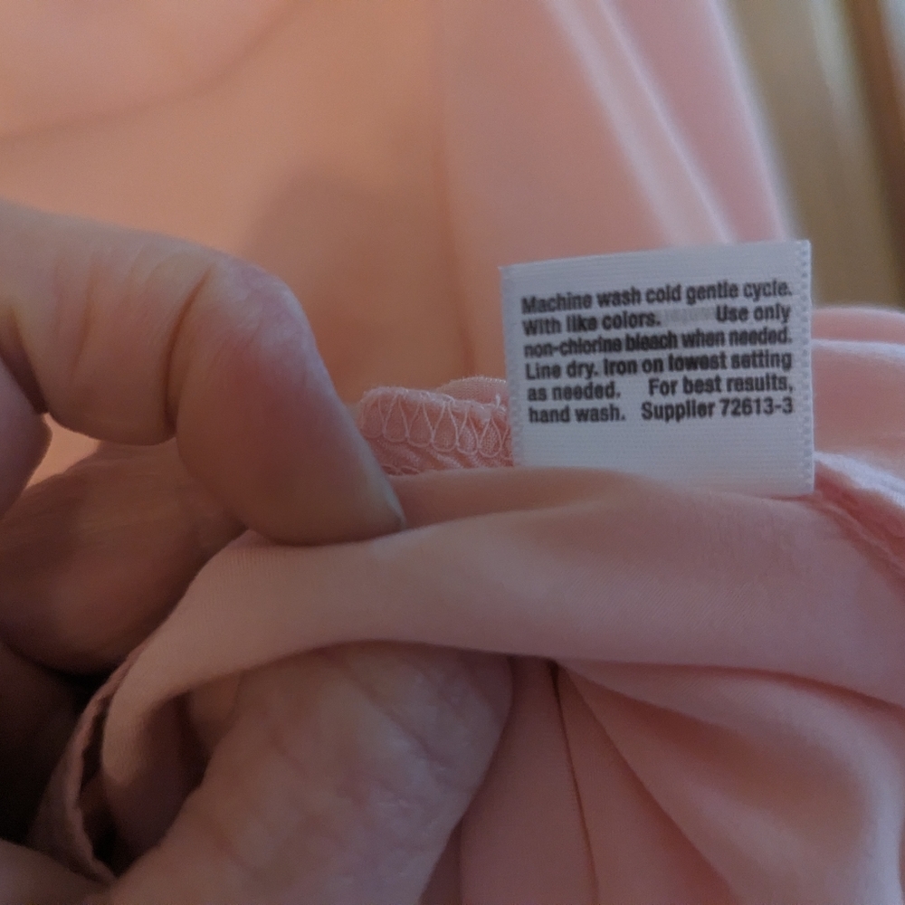 Ana Petite Medium Peach blouse - Picture 9 of 13